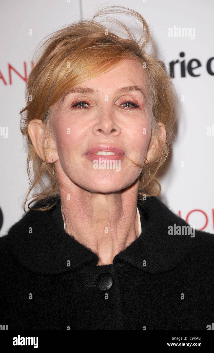 Trudie Styler at arrivals for CORIOLANUS Premiere, The Paris Theatre, New York, NY January 17, 2012. Photo By: Kristin Callahan/Everett Collection Stock Photo