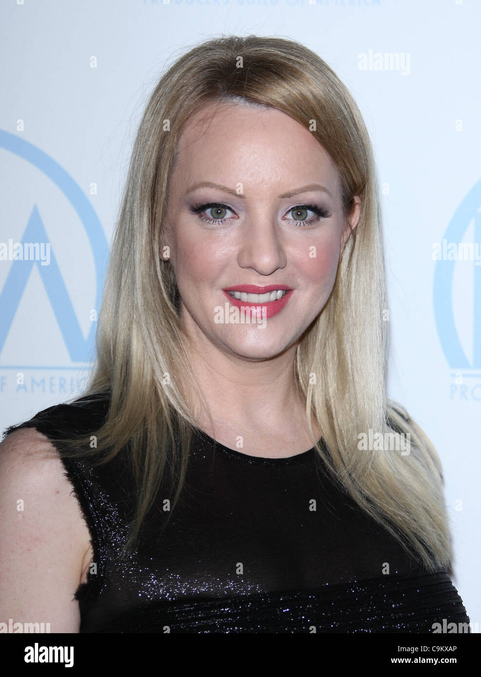 WENDI MCLENDON-COVEY 23RD ANNUAL PRODUCERS GUILD OF AMERICA AWARDS BEVERLY HILLS CALIFORNIA USA 21 January 2012 Stock Photo