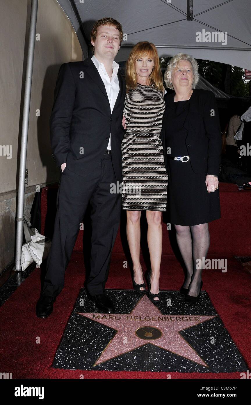 Hugh Rosenberg, Marg Helgenberger, Kay Helgenberger Snyder at the