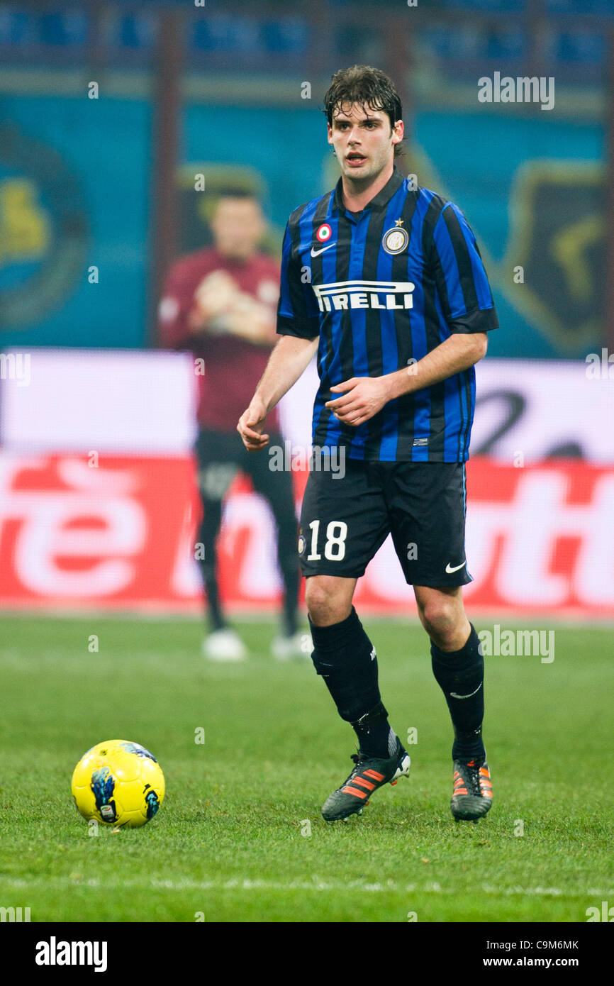 Andrea Poli (Inter), JANUARY 19, 2012 - Football / Soccer : Coppa Italia  (TIM Cup) 5th Round match between