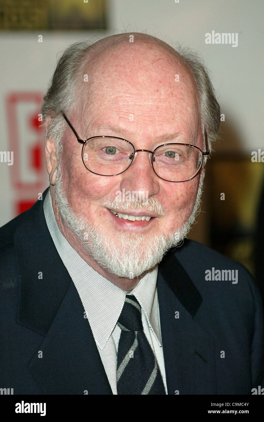 Jan. 13, 2012 - Beverly Hills, California, U.S. - ACADEMY AWARDS 2012 Nominee's - Composer JOHN WILLIAMS nominated for Music Original Score for 'War Horse.' PICTURED Jan. 17, 2003 - Beverly Hills, California, U.S. - JOHN WILLIAMS at the 8th Critics Choice Awards held at the Beverly Hills Hotel, Beve Stock Photo