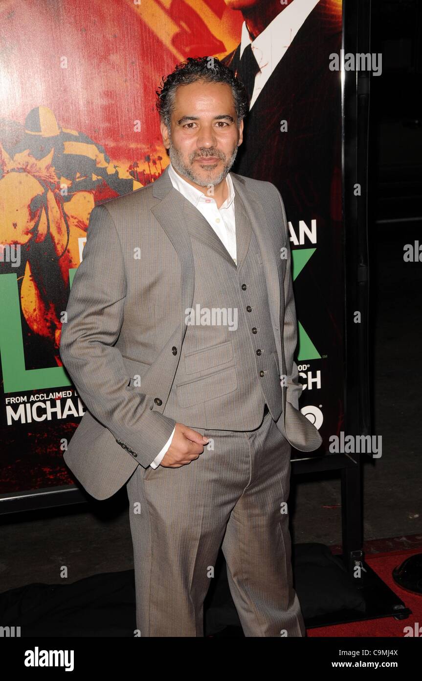 John Ortiz at arrivals for LUCK Series Premiere on HBO, Grauman's Chinese Theatre, Los Angeles, CA January 25, 2012. Photo By: Dee Cercone/Everett Collection Stock Photo