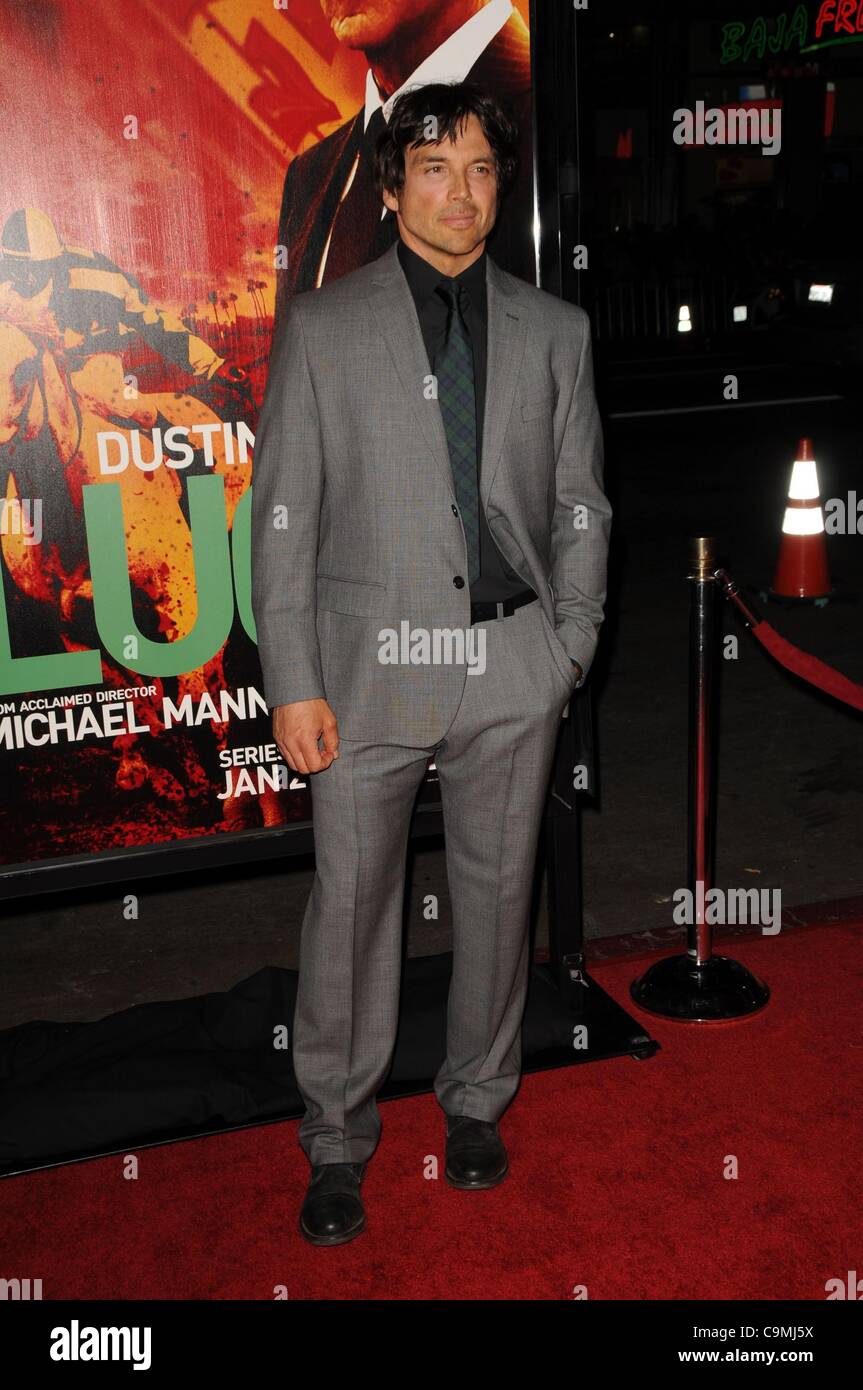 Jason Gedrick at arrivals for LUCK Series Premiere on HBO, Grauman's Chinese Theatre, Los Angeles, CA January 25, 2012. Photo By: Dee Cercone/Everett Collection Stock Photo