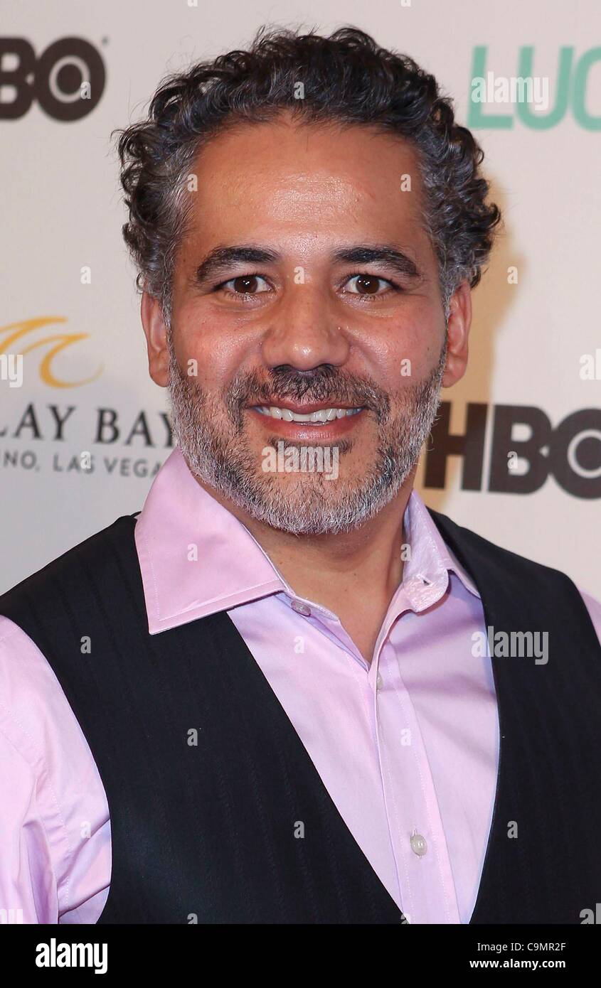 John Ortiz at arrivals for First Season Premiere of LUCK on HBO, Mandalay Bay Theatre, Las Vegas, NV January 26, 2012. Photo By: MORA/Everett Collection Stock Photo