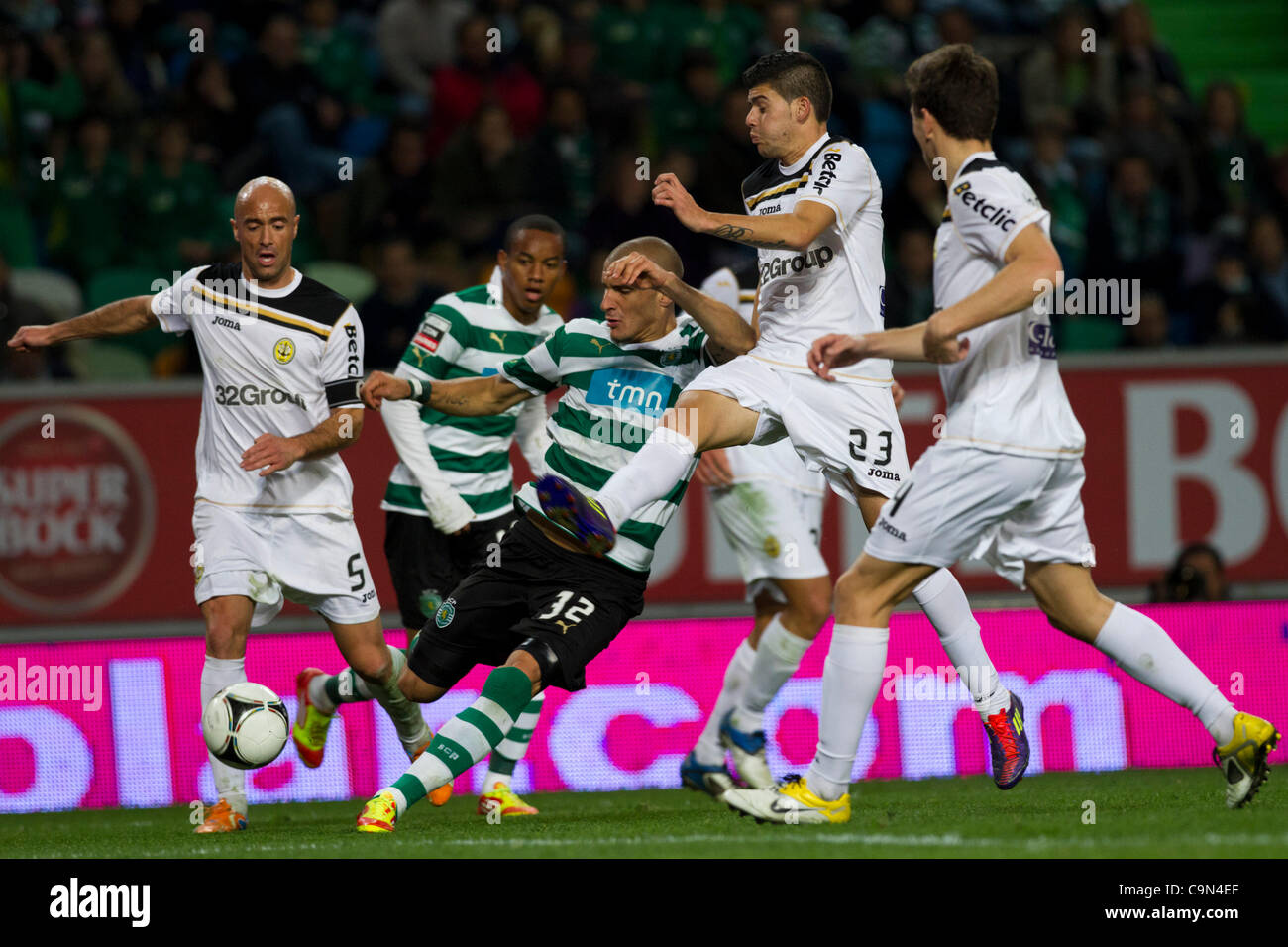 Sporting Lisbon Player High Resolution Stock Photography And Images Alamy