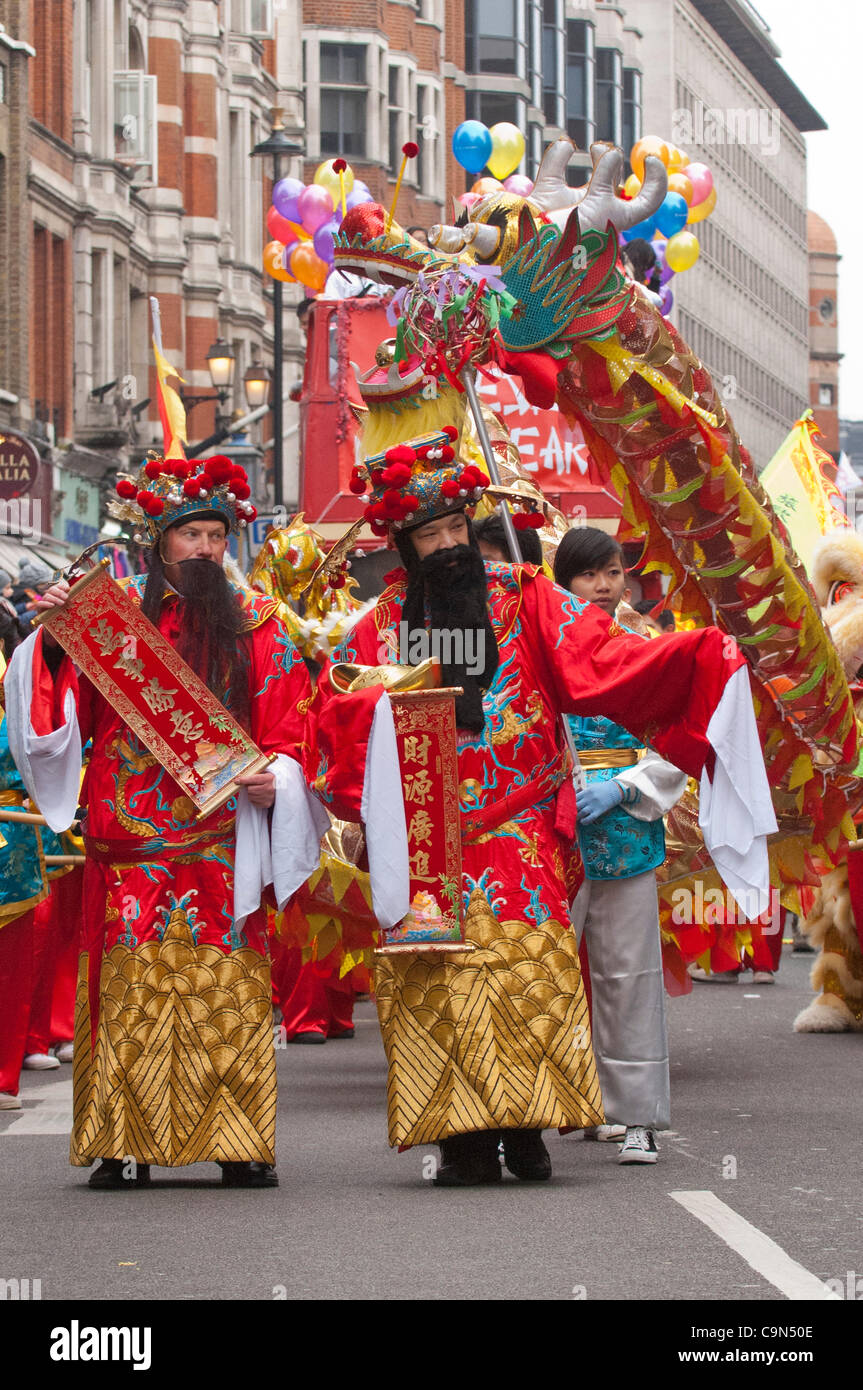 29th January 2012. London, UK The 10th anniversary of Chinese New