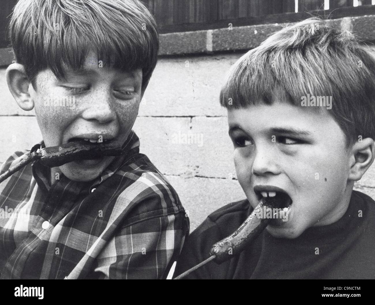 RON HOWARD with brother Clint Howard.Supplied by Photos, inc.(Credit