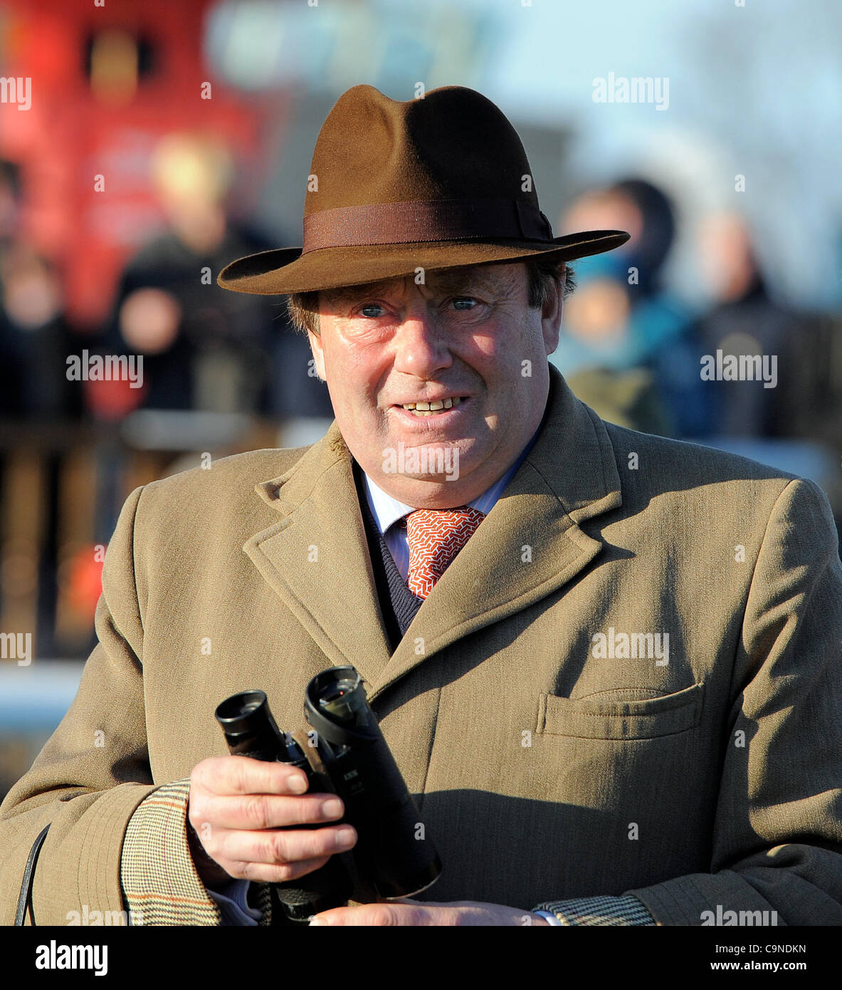NICKY HENDERSON TRAINER DONCASTER RACECOURSE DONCASTER ENGLAND 28 