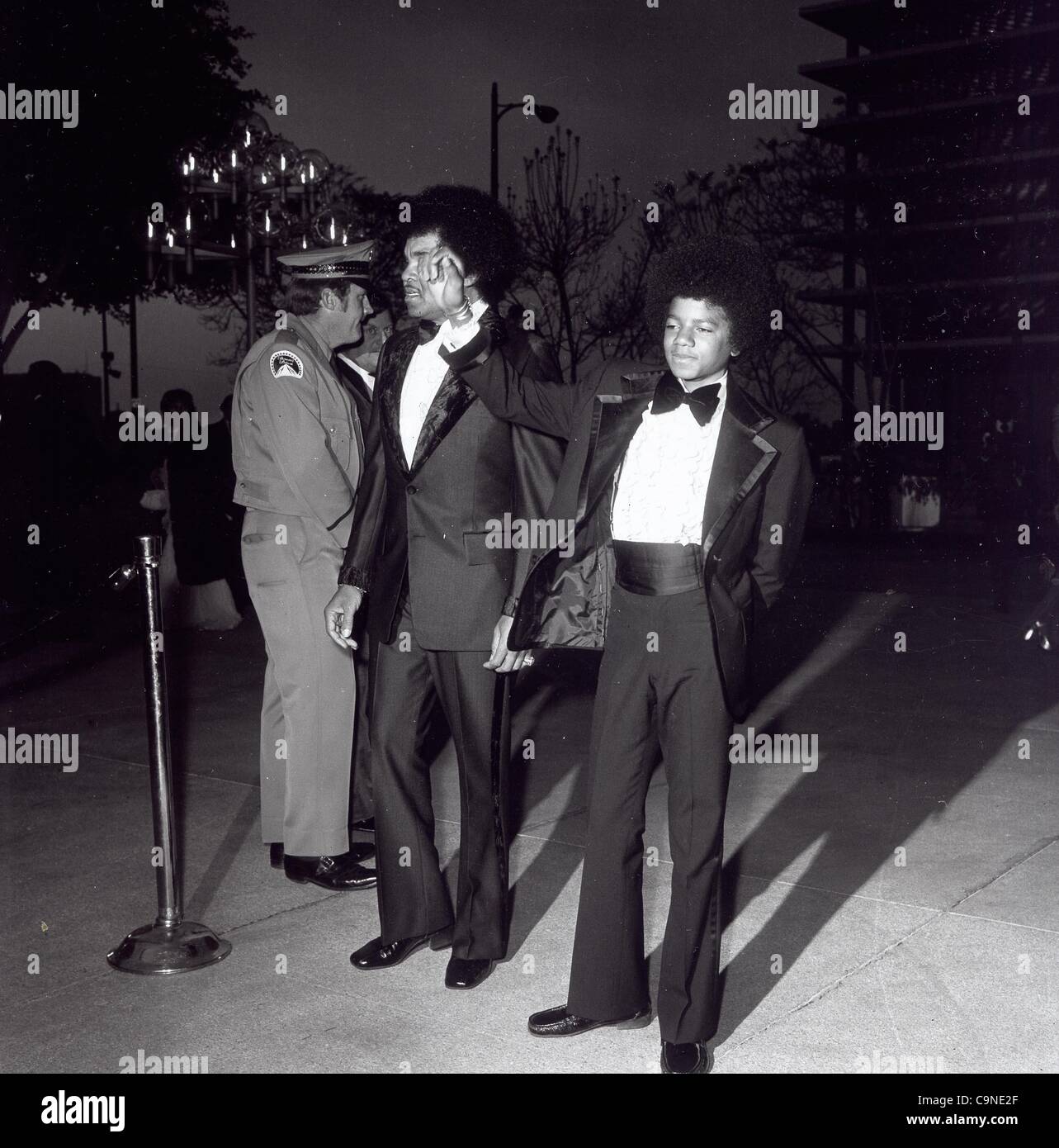 MICHAEL JACKSON with his father Joe Jackson AKA Joseph Walter Jackson