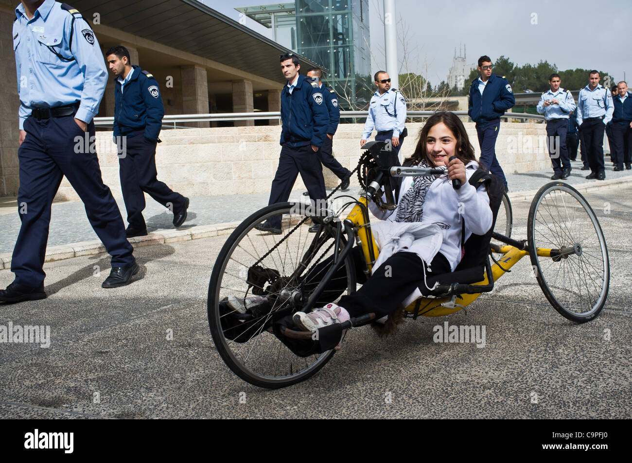 hand powered bicycle