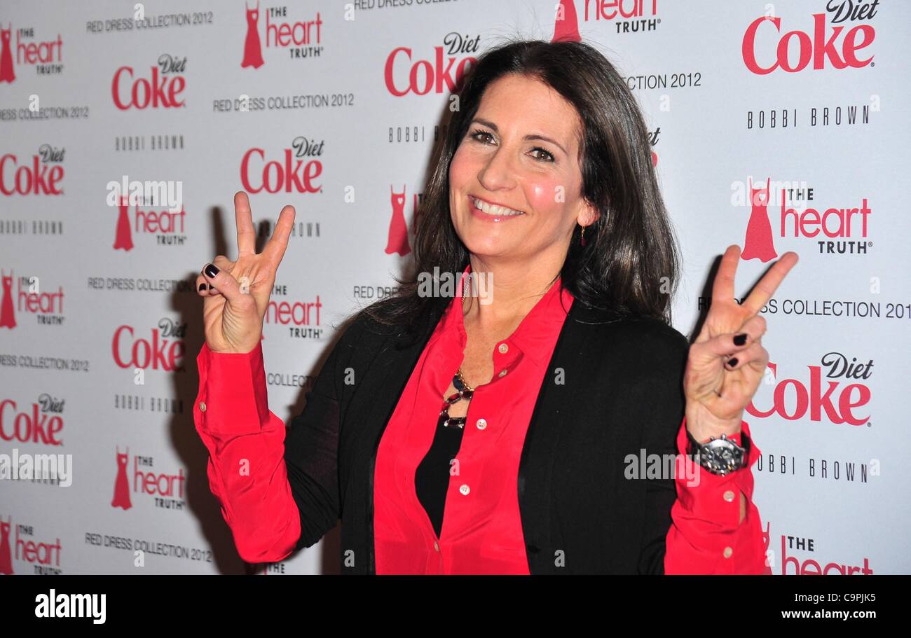 Bobbi Brown at arrivals for The 2012 Heart Truth Red Dress Collection Fashion Show 10th Anniversary - ARRIVALS, Hammerstein Ballroom, New York, NY February 8, 2012. Photo By: Gregorio T. Binuya/Everett Collection Stock Photo