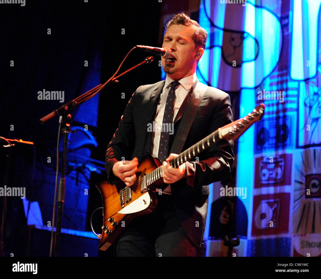 February 10, 2012 - Toronto, Canada - American pop rock band Hanson ...