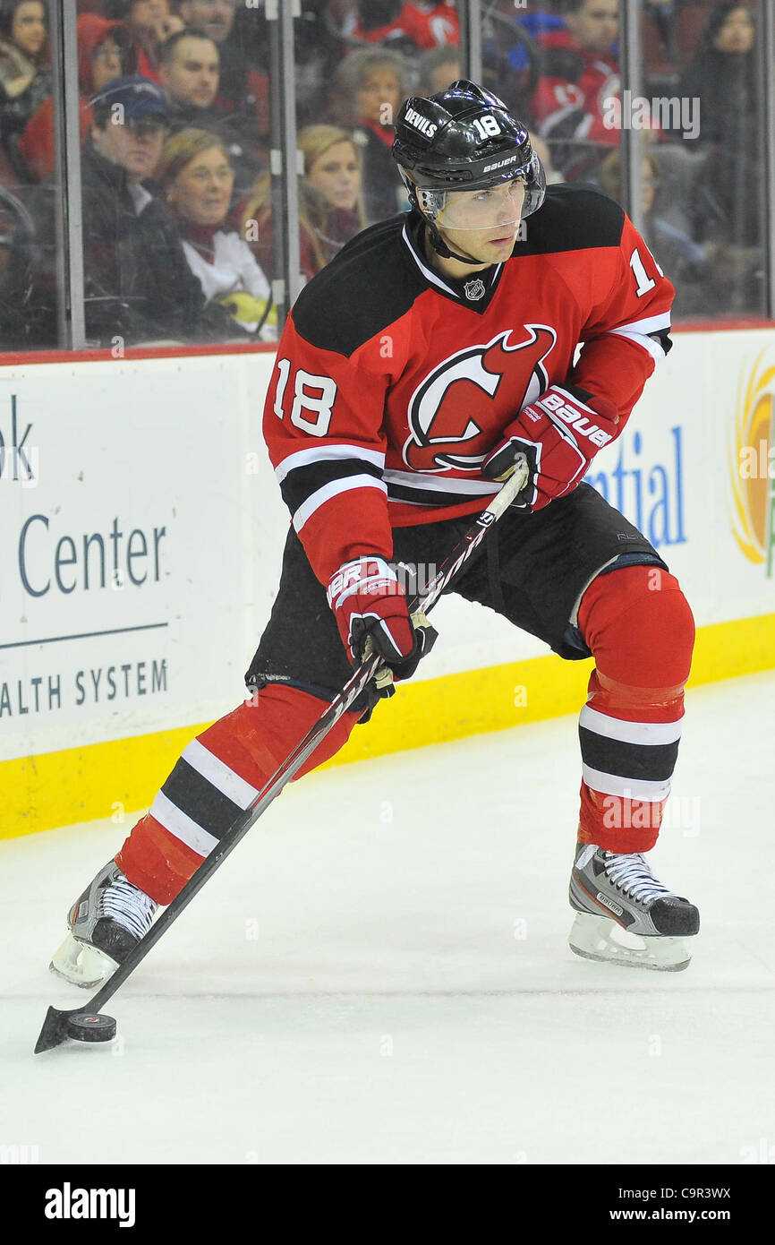 Feb. 11, 2012 - Newark, New Jersey, U.S - New Jersey Devils forward ...