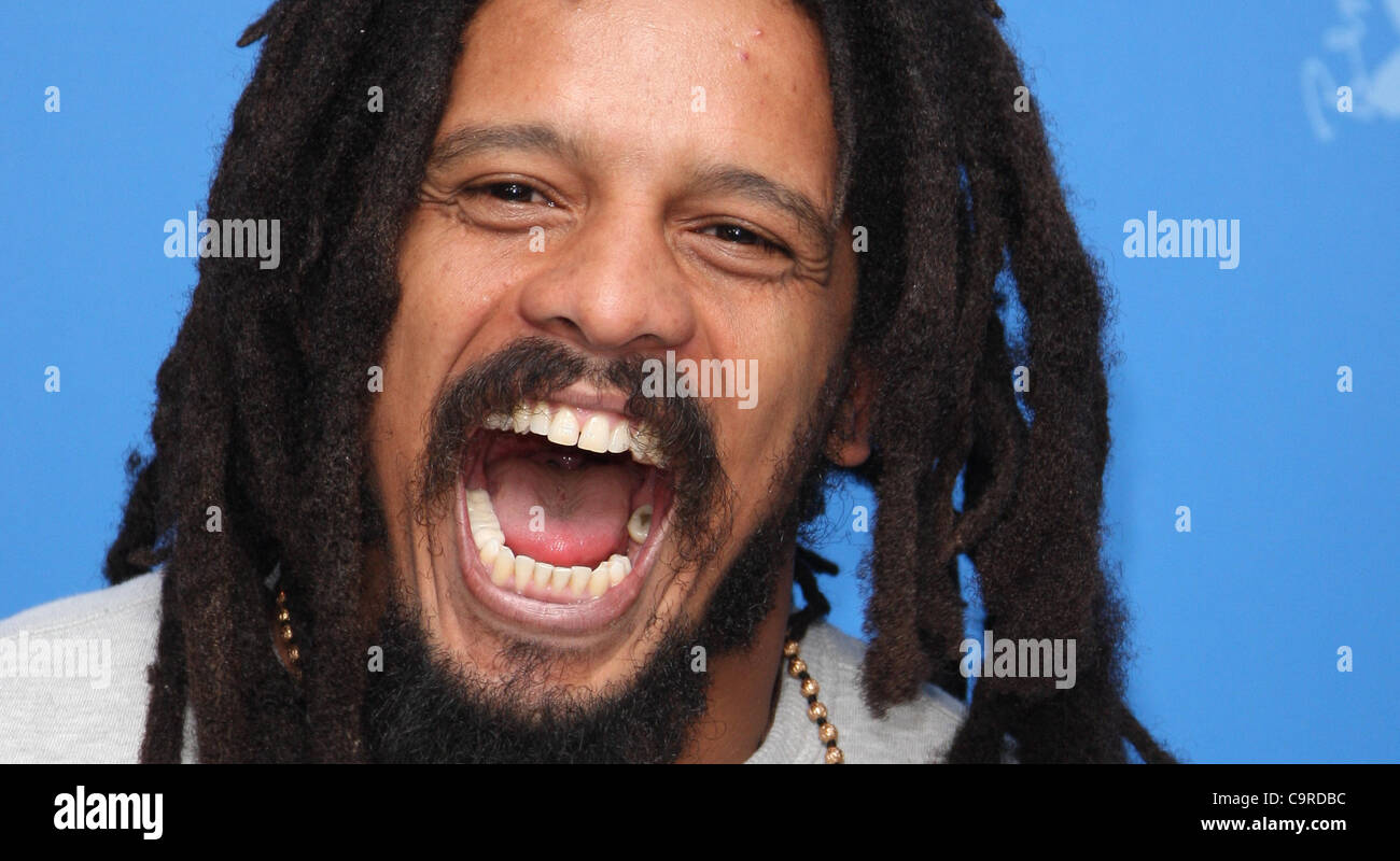 ROHAN MARLEY MARLEY PHOTOCALL BERLIN FILM FESTIVAL 2012 THE GRAND HYATT POTSDAMER PLATZ BERLIN GERMANY 12 February 2012 Stock Photo