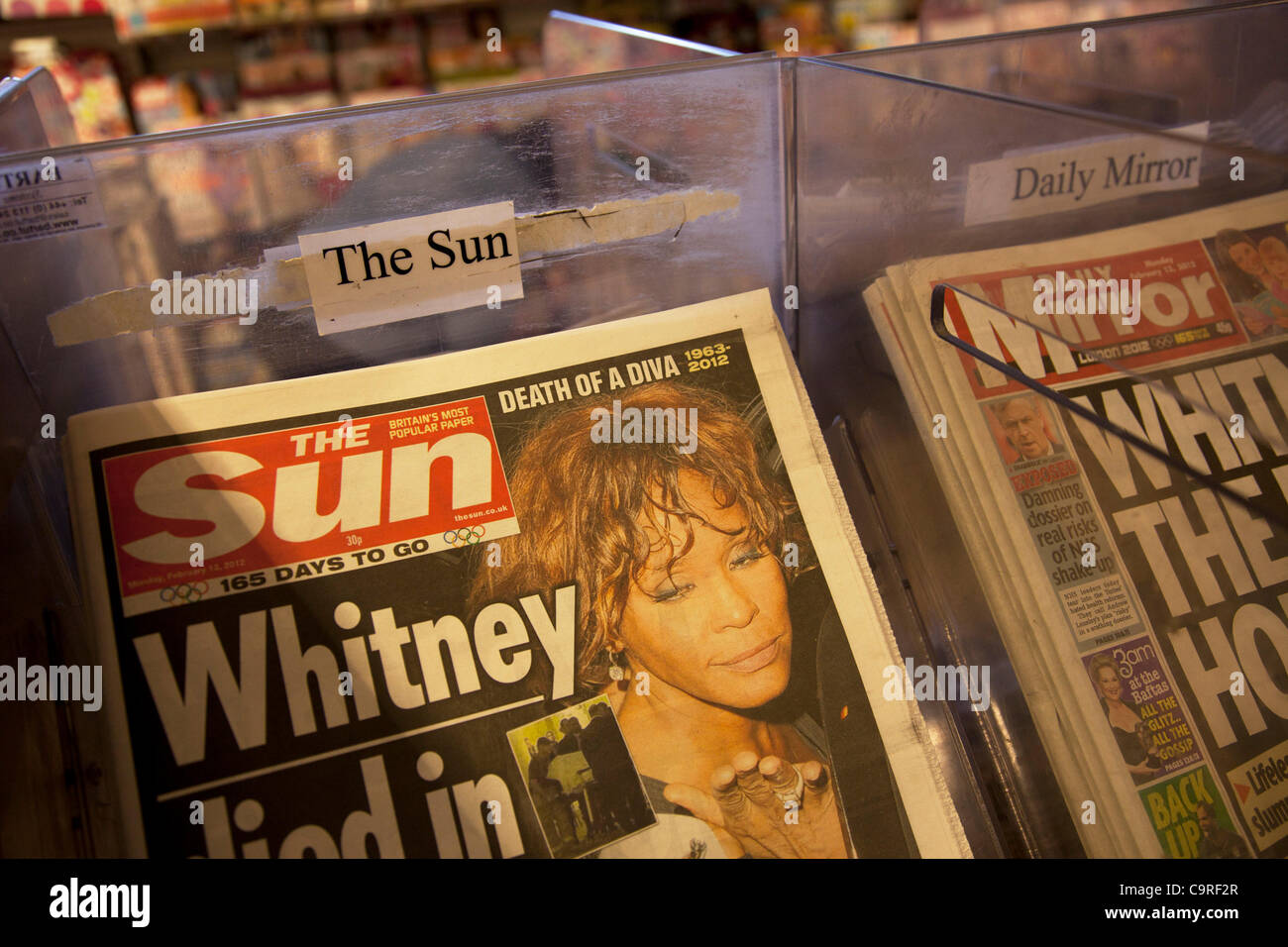 The Sun newspaper for sale at a newsstand in London, England, UK Stock  Photo - Alamy