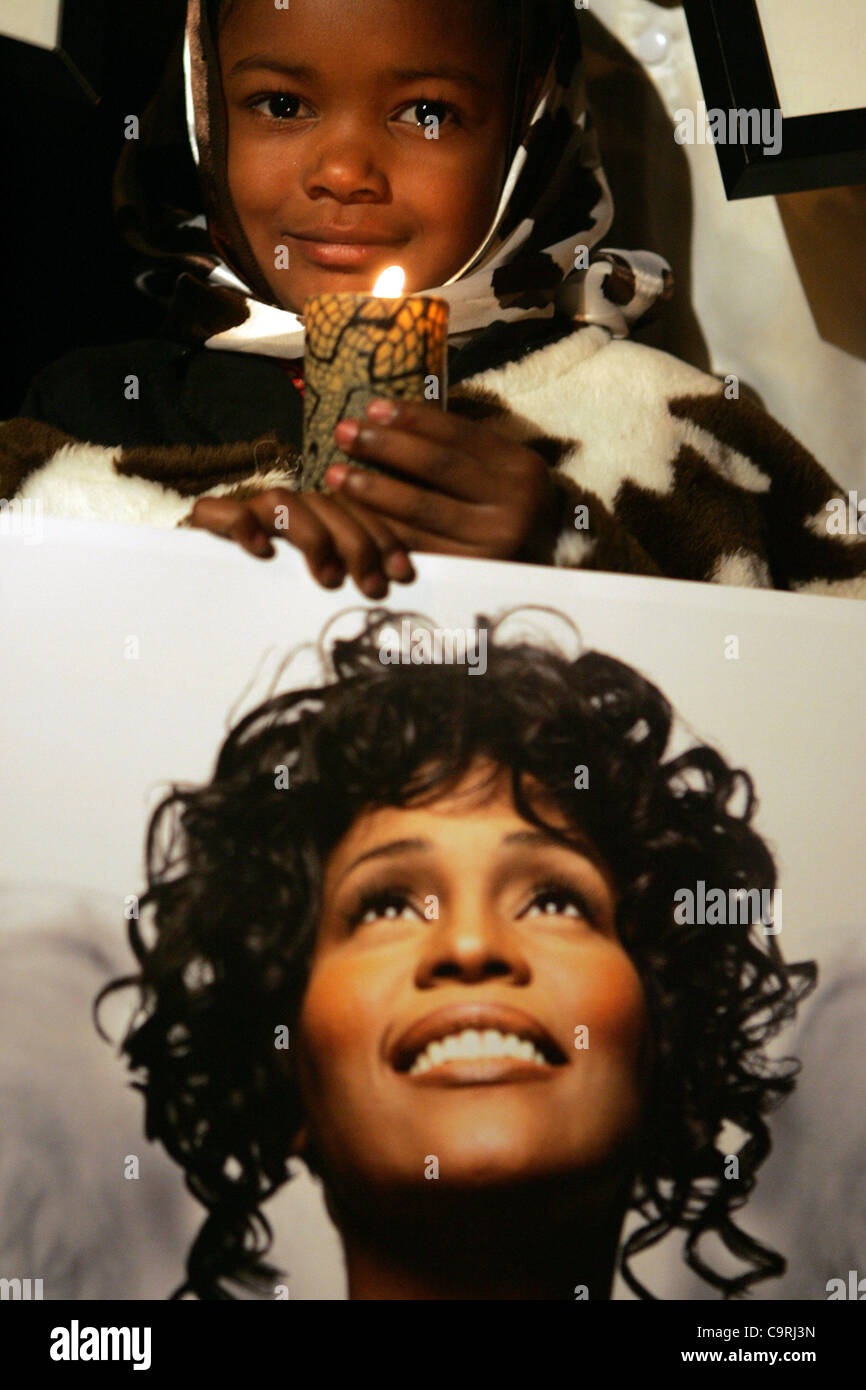 Feb. 13, 2012 Los Angeles, California, U.S. A fan in a candlelight