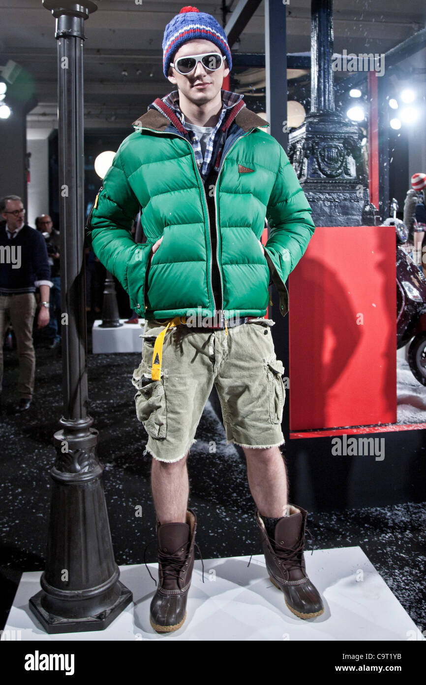 15 February 2012 - New York,USA - Gant by Michael Bastian 2012 fall winter  presentation at New York fashion week. Photo Credit: Rudy K Stock Photo -  Alamy