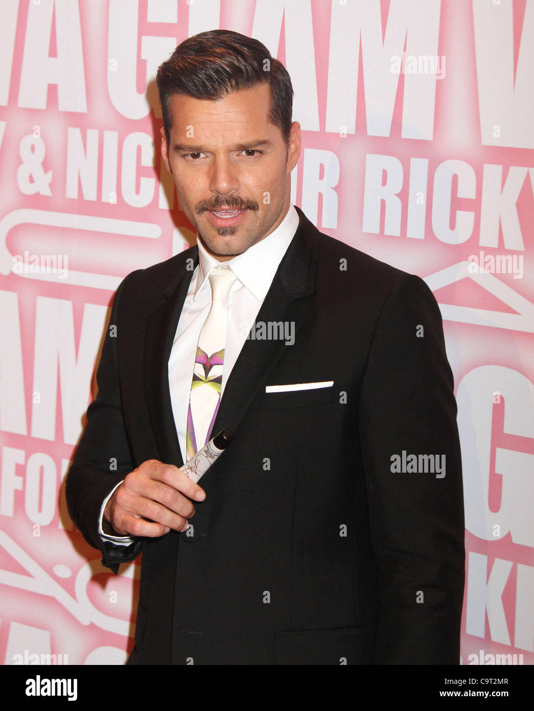 Feb. 15, 2012 - New York, New York, U.S. - Singer RICKY MARTIN attends ...