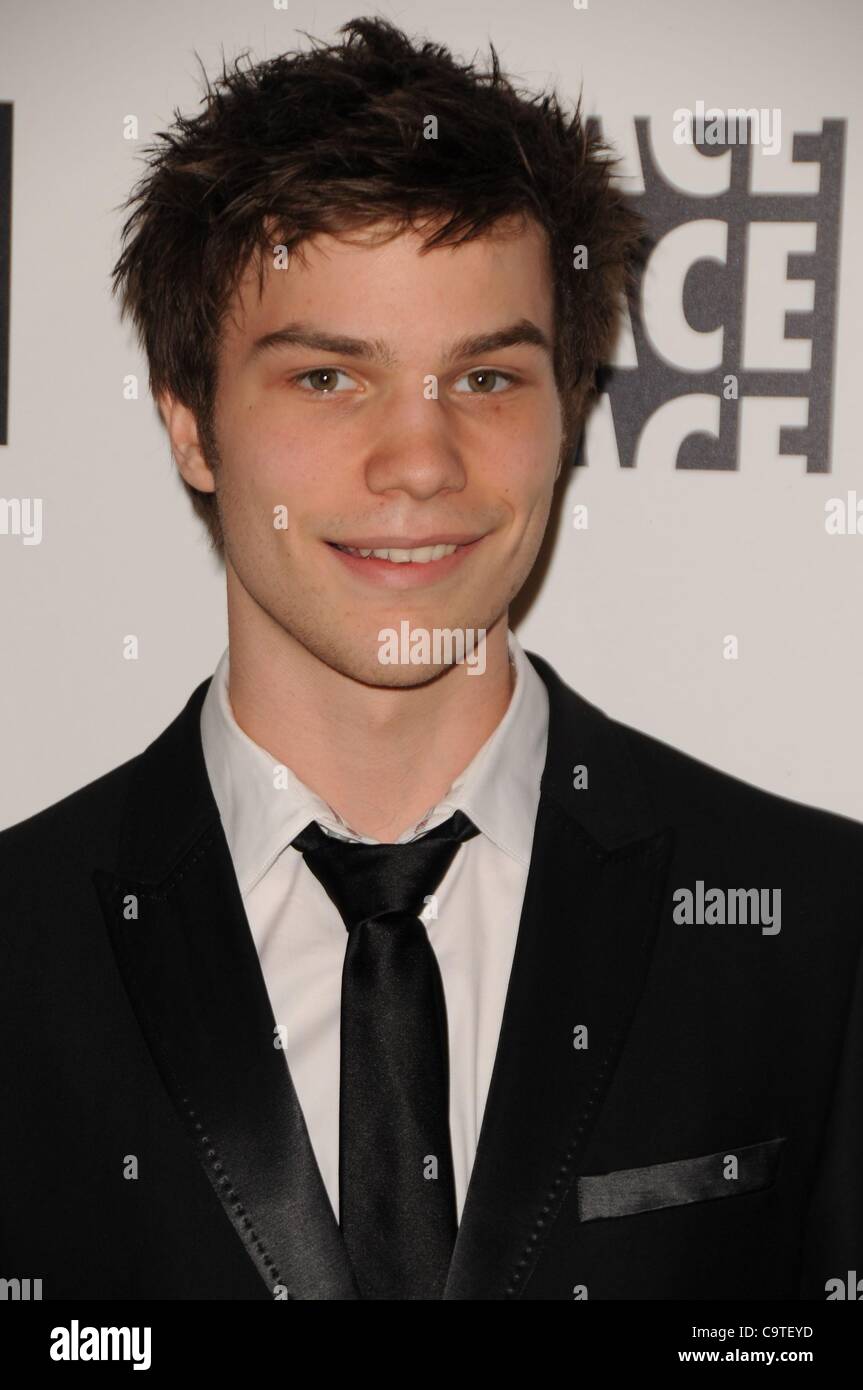 Nick Krause at arrivals for 62nd Annual ACE Eddie Awards, Beverly Hilton Hotel, Los Angeles, CA February 18, 2012. Photo By: Dee Cercone/Everett Collection Stock Photo