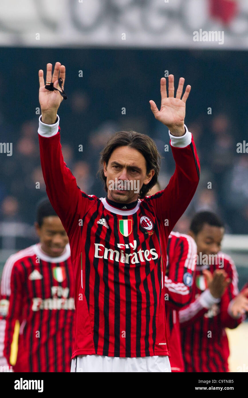 Filippo Inzaghi (Milan), FEBRUARY 19, 2012 - Football / Soccer : the ...