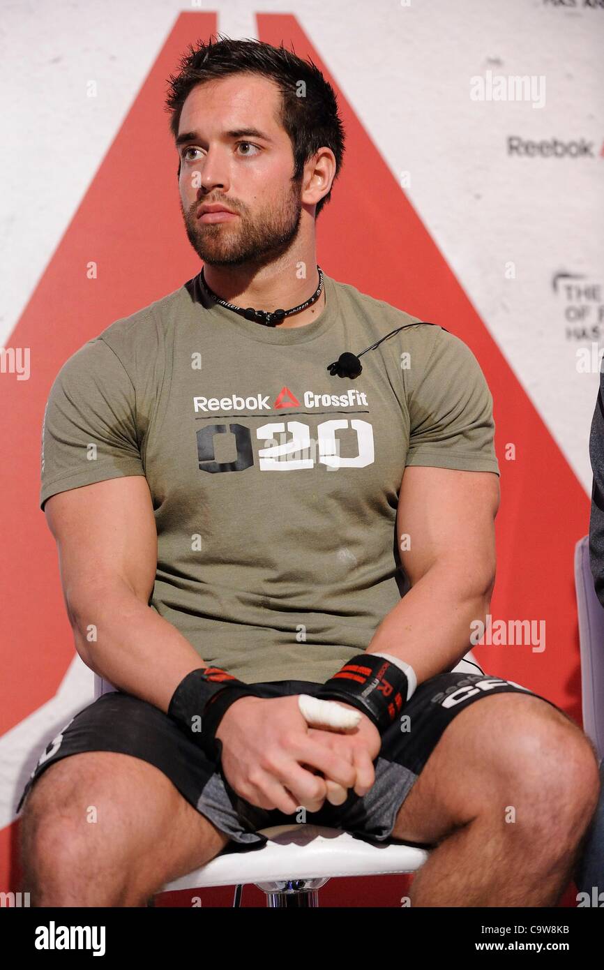 Rich Froning Jr. in attendance for 2011 Fittest Man on Earth Reebok Crossfit  Launch, Yonge-Dundas Square, Toronto, ON February 22, 2012. Photo By:  Nicole Springer/Everett Collection Stock Photo - Alamy