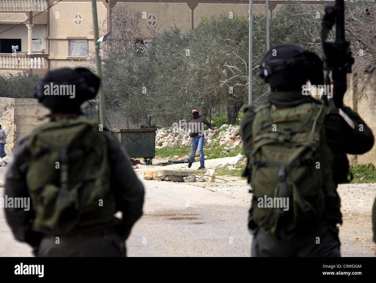 Feb. 24, 2012 - Nablus, West Bank, Palestinian Territories ...