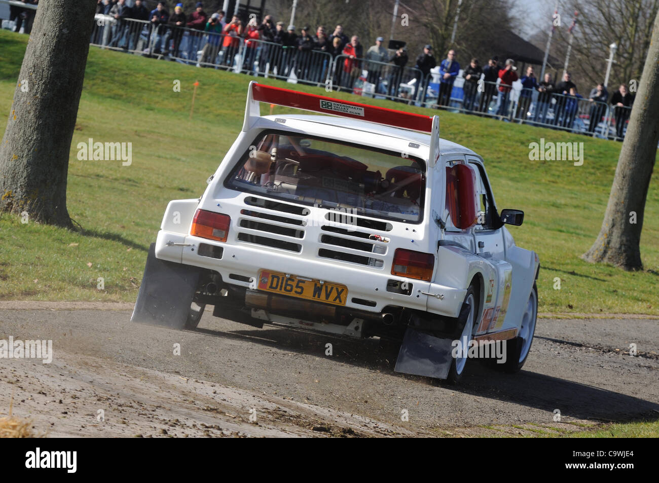 25th Feb 2012 Stoneleigh Park, Coventry, UK. Aled Williams driving a