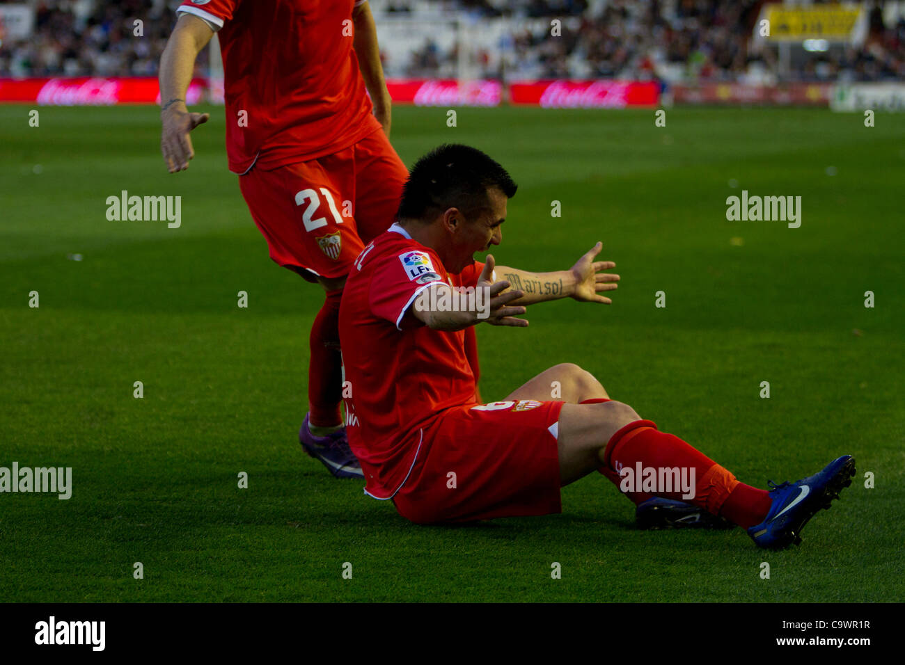 26/02/2012 Estadio Mestalla, VALENCIA / Spain Football La Liga