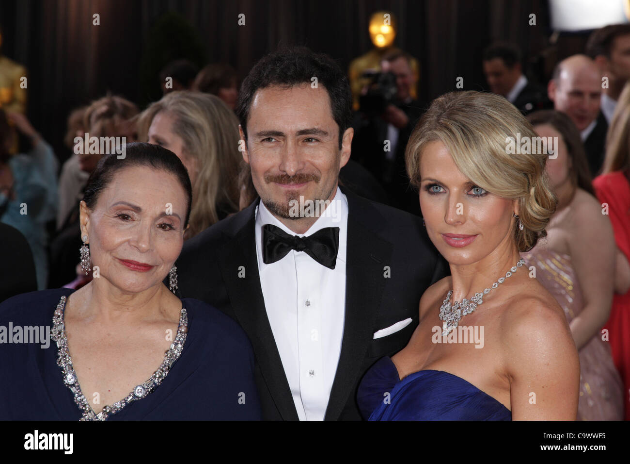 Actor demian bichir stefanie sherk hi-res stock photography and images