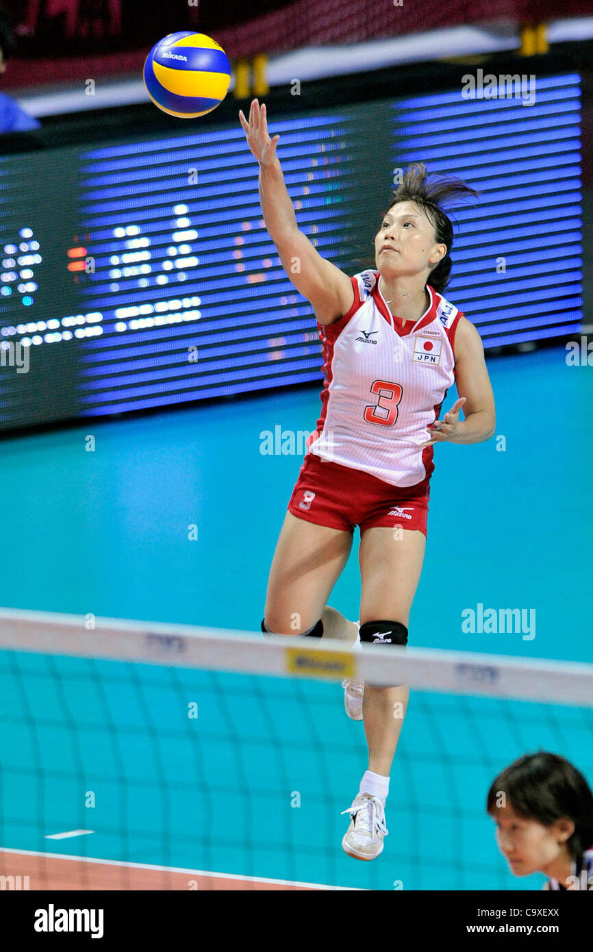 Yoshie Takeshita (JPN), AUGUST 25, 2011 - Volleyball : FIVB Women's World Grand Prix 2011 match