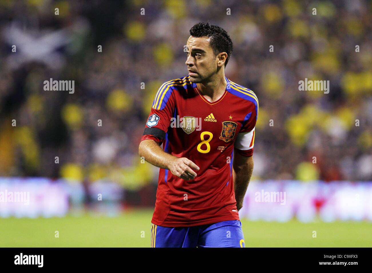 Xavi Hernandez (ESP), OCTOBER 11, 2011 - Football / Soccer : UEFA