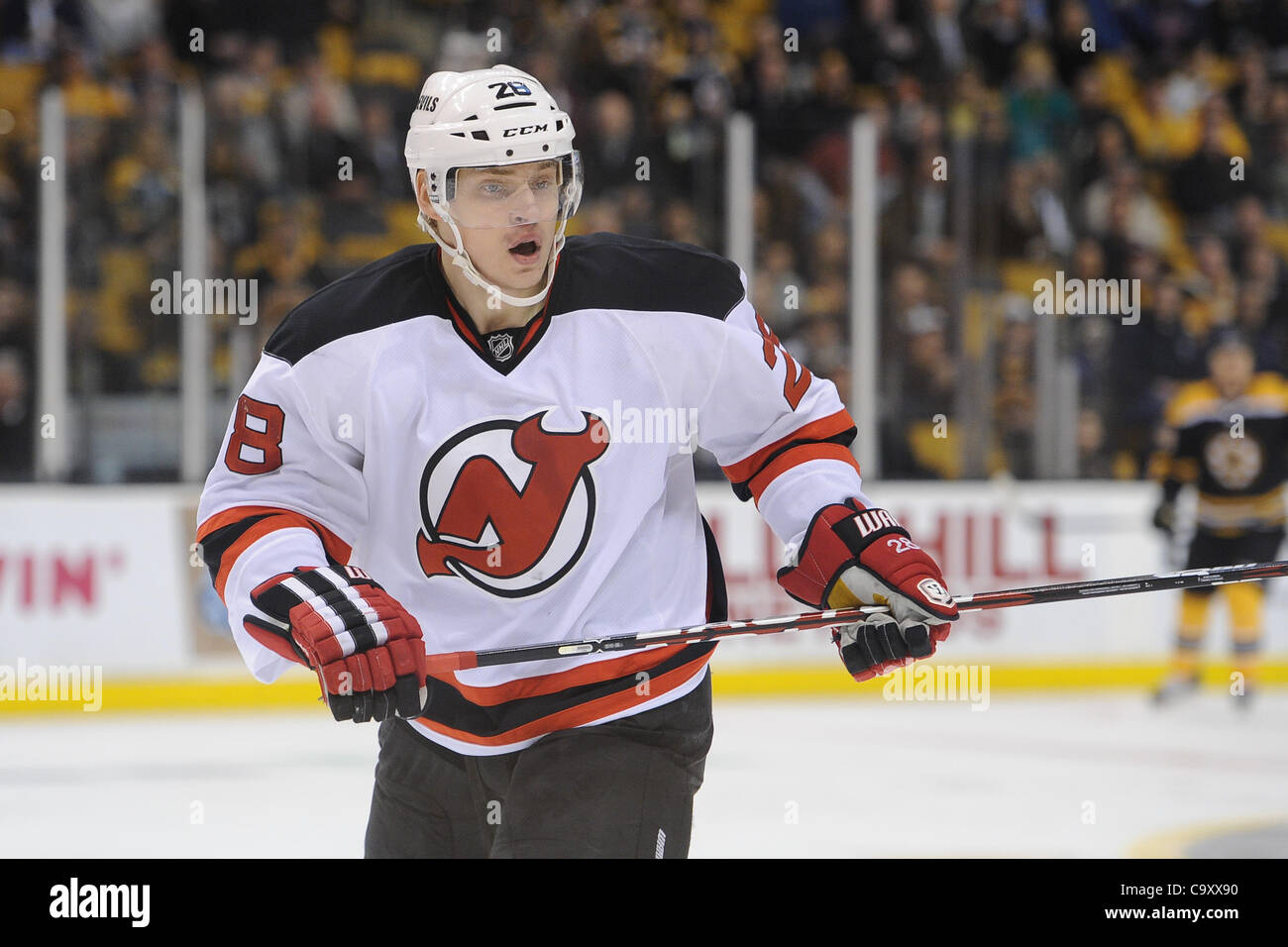 Anton Volchenkov New Jersey Devils 2012-2013 White Set 1 Gamer :  r/hockeyjerseys