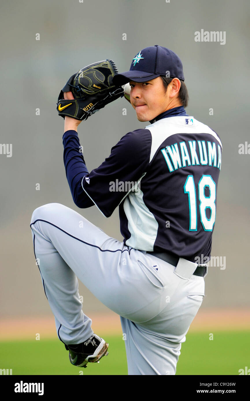 Hisashi Iwakuma (Mariners), FEBRUARY 19, 2012 - MLB : Seattle