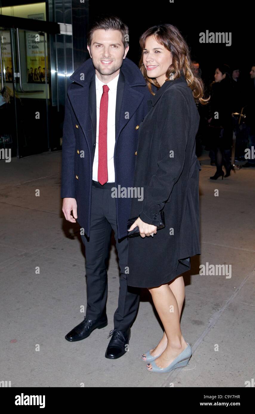 Adam Scott at arrivals for FRIENDS WITH KIDS Premiere, SVA Theatre, New  York, NY March 5, 2012. Photo By: Andres Otero/Everett Collection Stock  Photo - Alamy