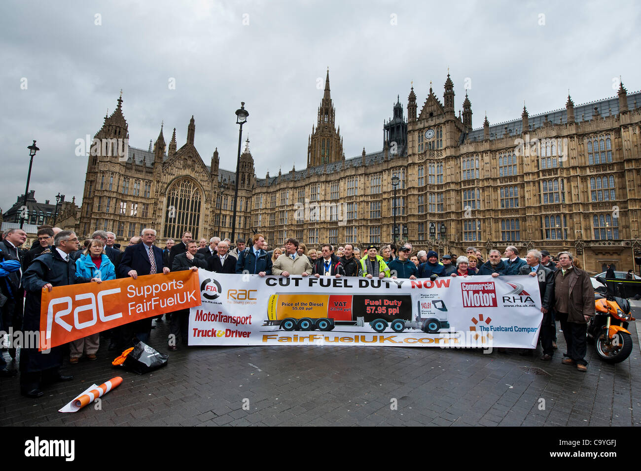 The Campaign For Fair Fuel Prices Supported By The Rac Arranges