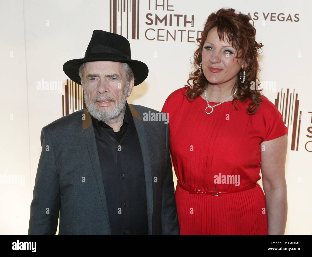 Merle Haggard, Theresa Ann Lane at arrivals for Opening Night at the Stock Photo: 40567591 - Alamy