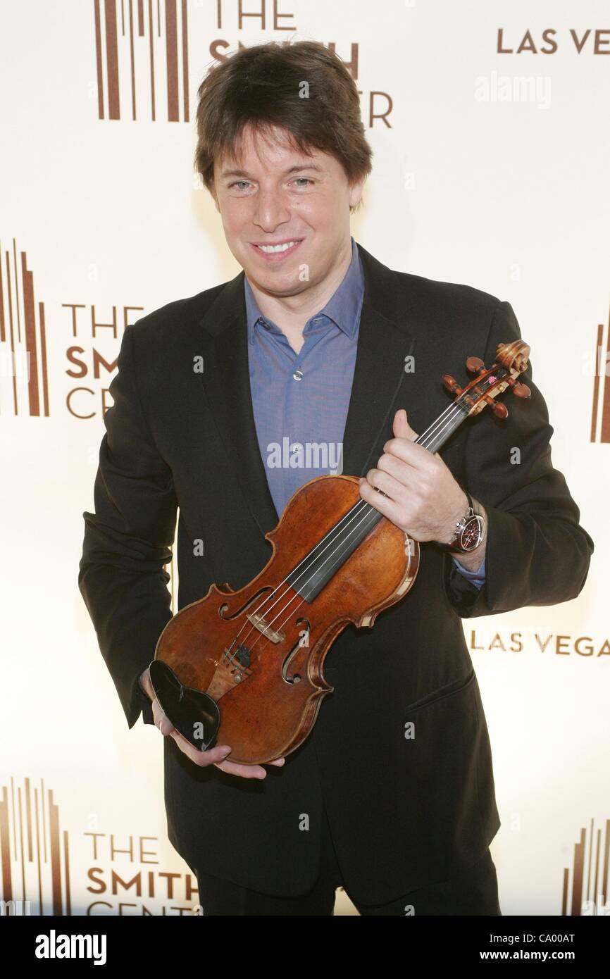 Joshua Bell at arrivals for Opening Night at the Smith Center for the Performing Arts, 361 Symphony Park Ave, Las Vegas, NV March 10, 2012. Photo By: James Atoa/Everett Collection Stock Photo