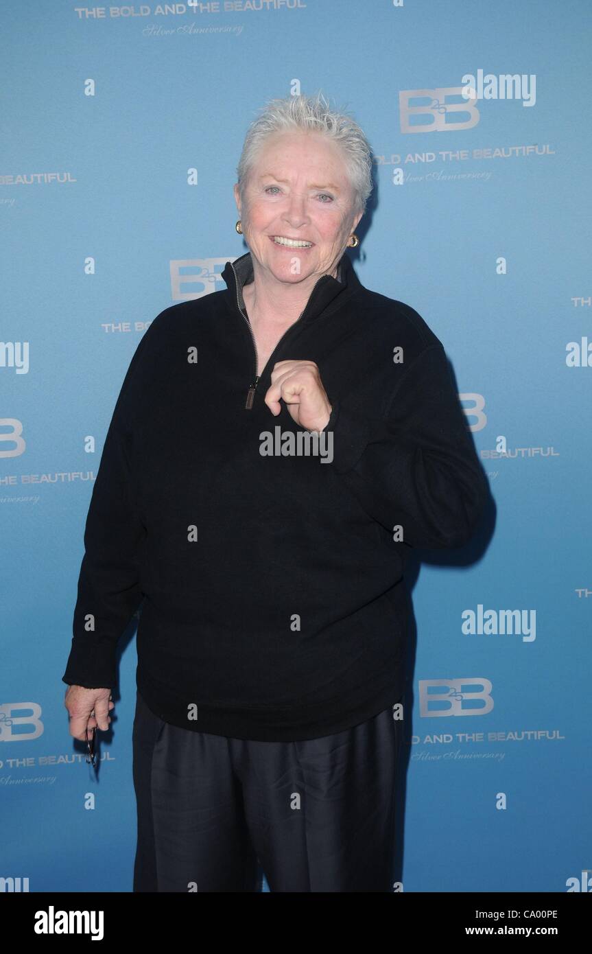 Susan Flannery at arrivals for THE BOLD AND THE BEAUTIFUL 25th Silver Anniversary Party, 448 S. Hill Street, Los Angeles, CA March 10, 2012. Photo By: Dee Cercone/Everett Collection Stock Photo