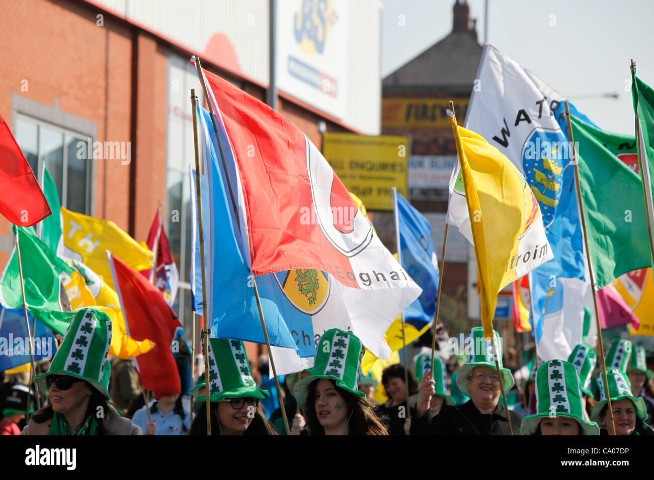 st patrick day parade birmingham start time