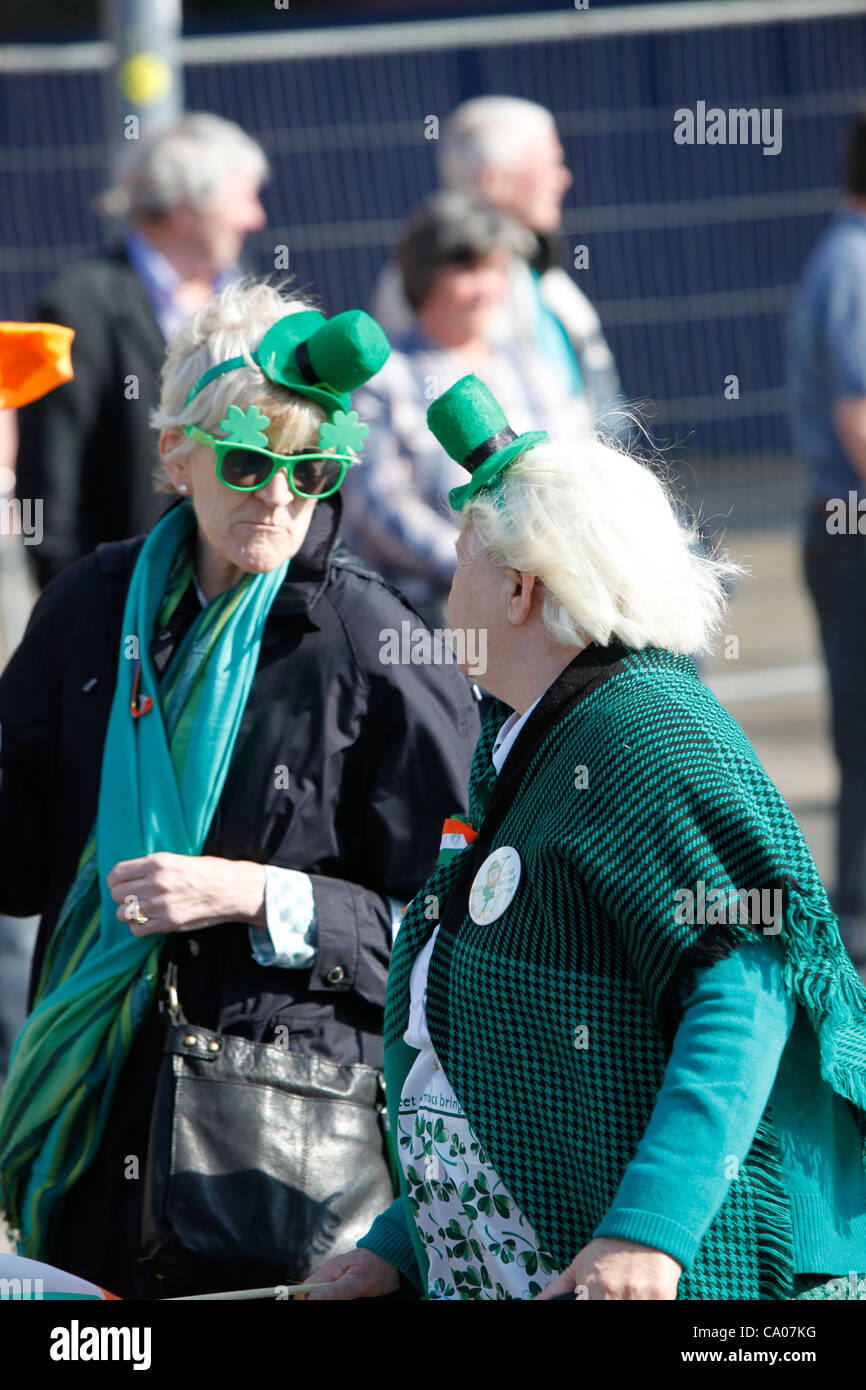 patricks day parade birmingham 2025 snow