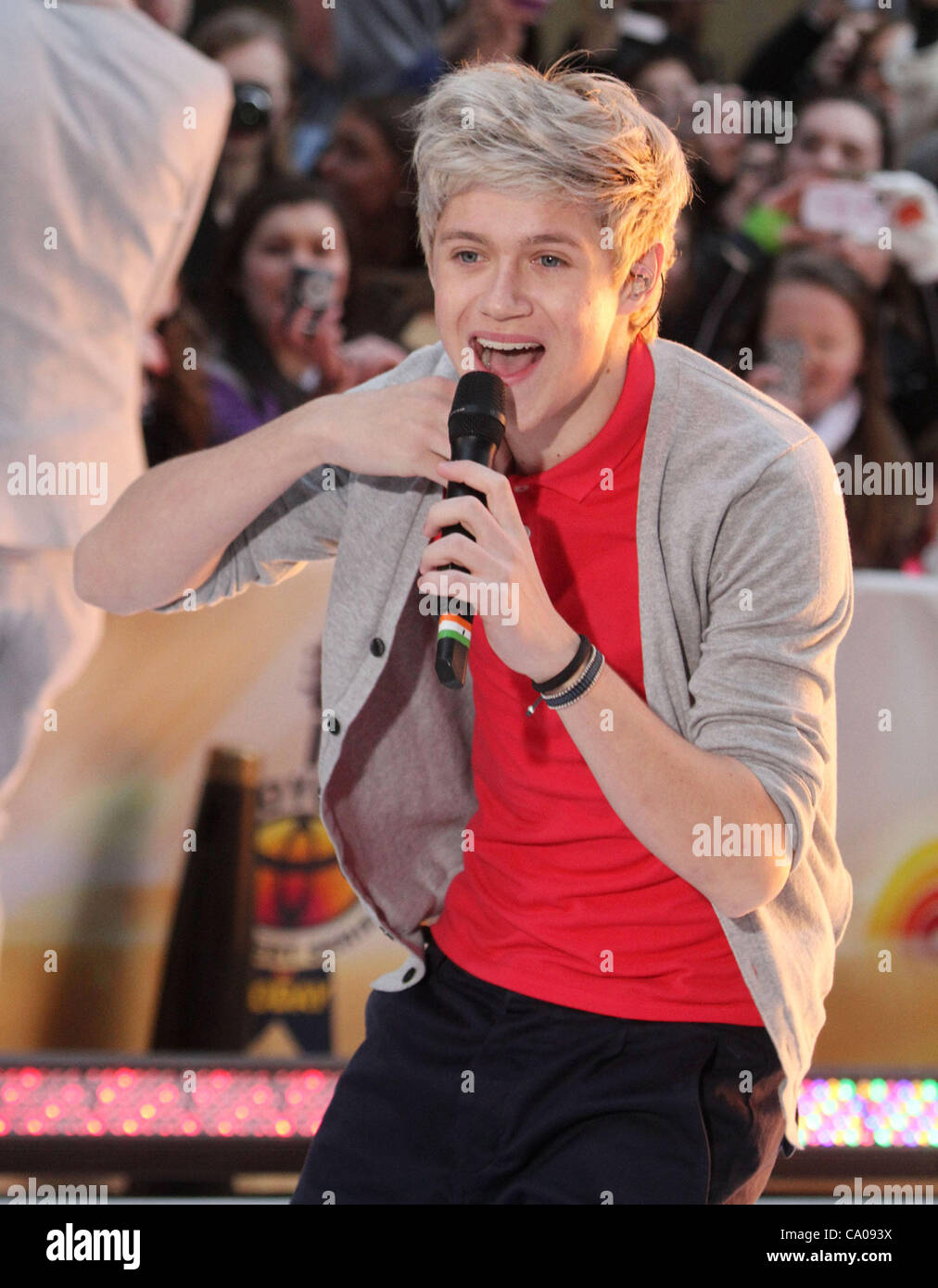 March 12 2012 New York New York U.S. Singer NIALL HORAN