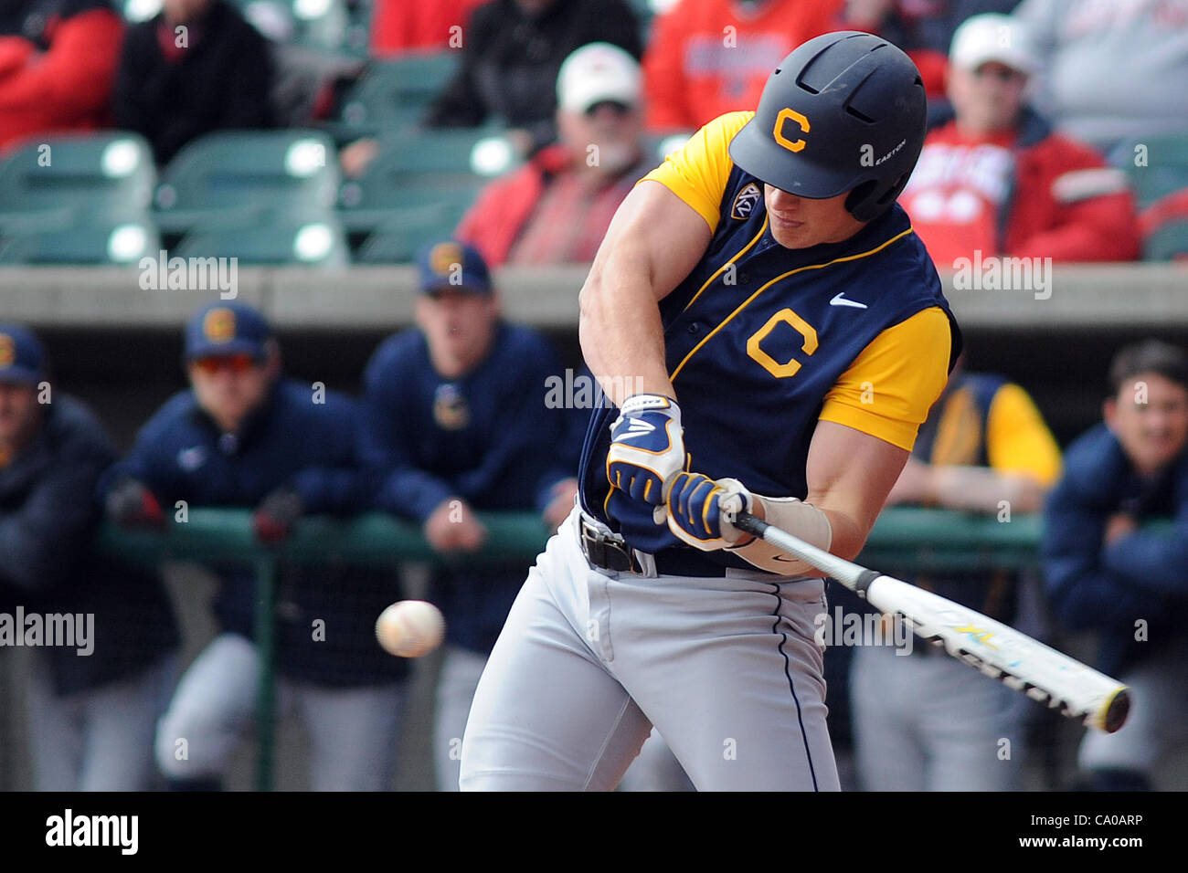 March 12, 2012 Lincoln, Nebraska, U.S Cal designated hitter Jacob