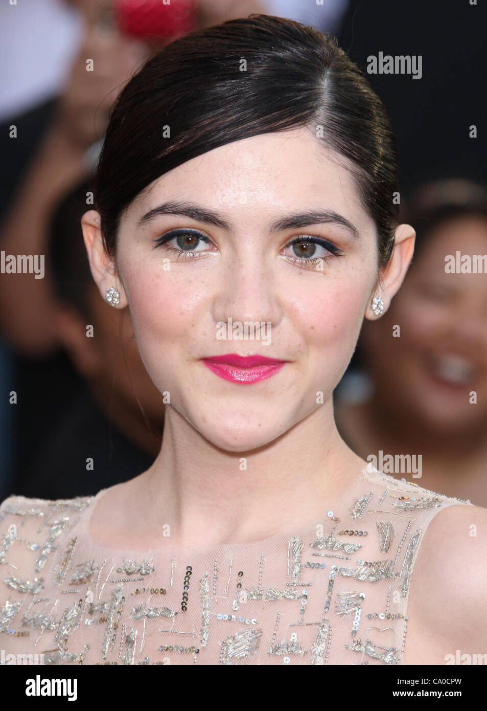 ISABELLE FUHRMAN THE HUNGER GAMES. WORLD PREMIERE DOWNTOWN LOS ANGELES ...