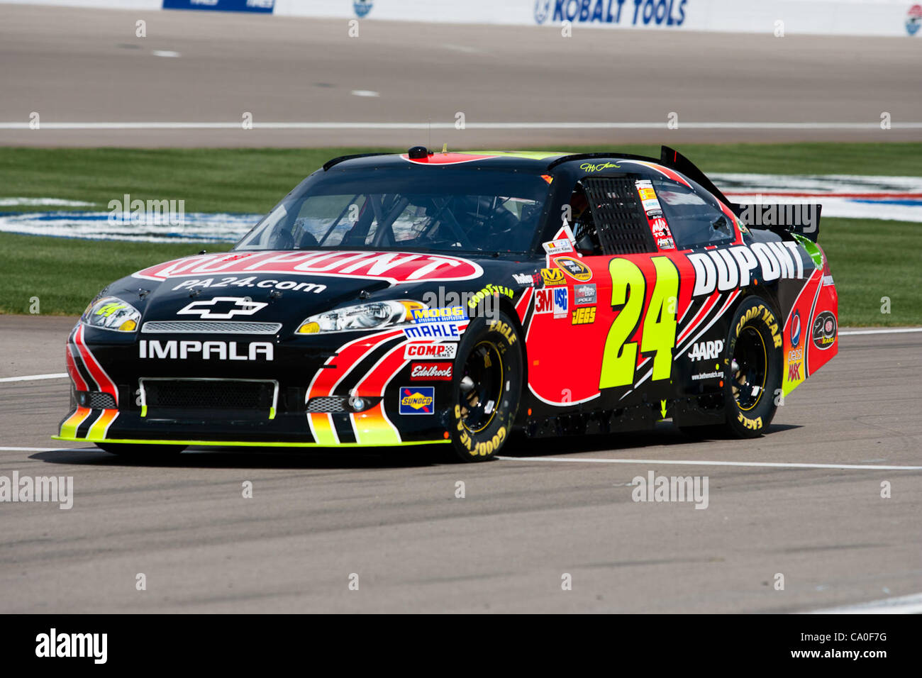 March 11, 2012 - Las Vegas, Nevada, U.S - Jeff Gordon, driver of 