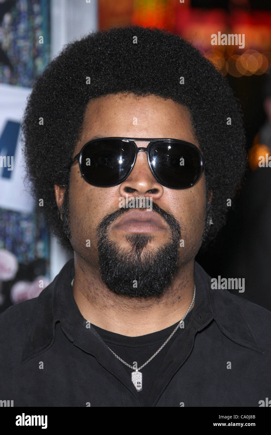ICE CUBE 21 JUMP STREET. PREMIERE HOLLYWOOD LOS ANGELES CALIFORNIA USA