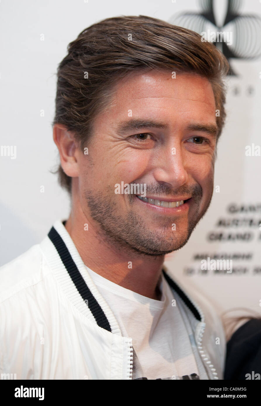 Harry Kewell at the Australian Gran Prix party, Club 23, Melbourne, March 14, 2012. Stock Photo