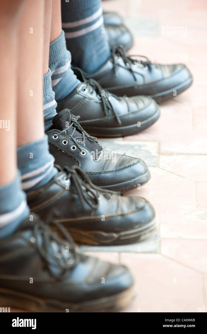 School morning assembly india hi-res stock photography and images - Alamy