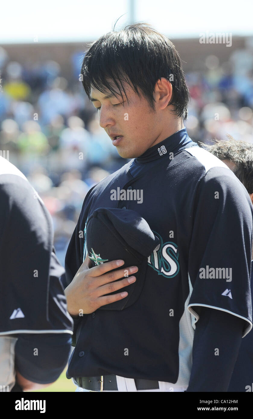 Hisashi Iwakuma (Mariners), MARCH 10, 2012 MLB Hisashi Iwakuma of the Seattle Mariners