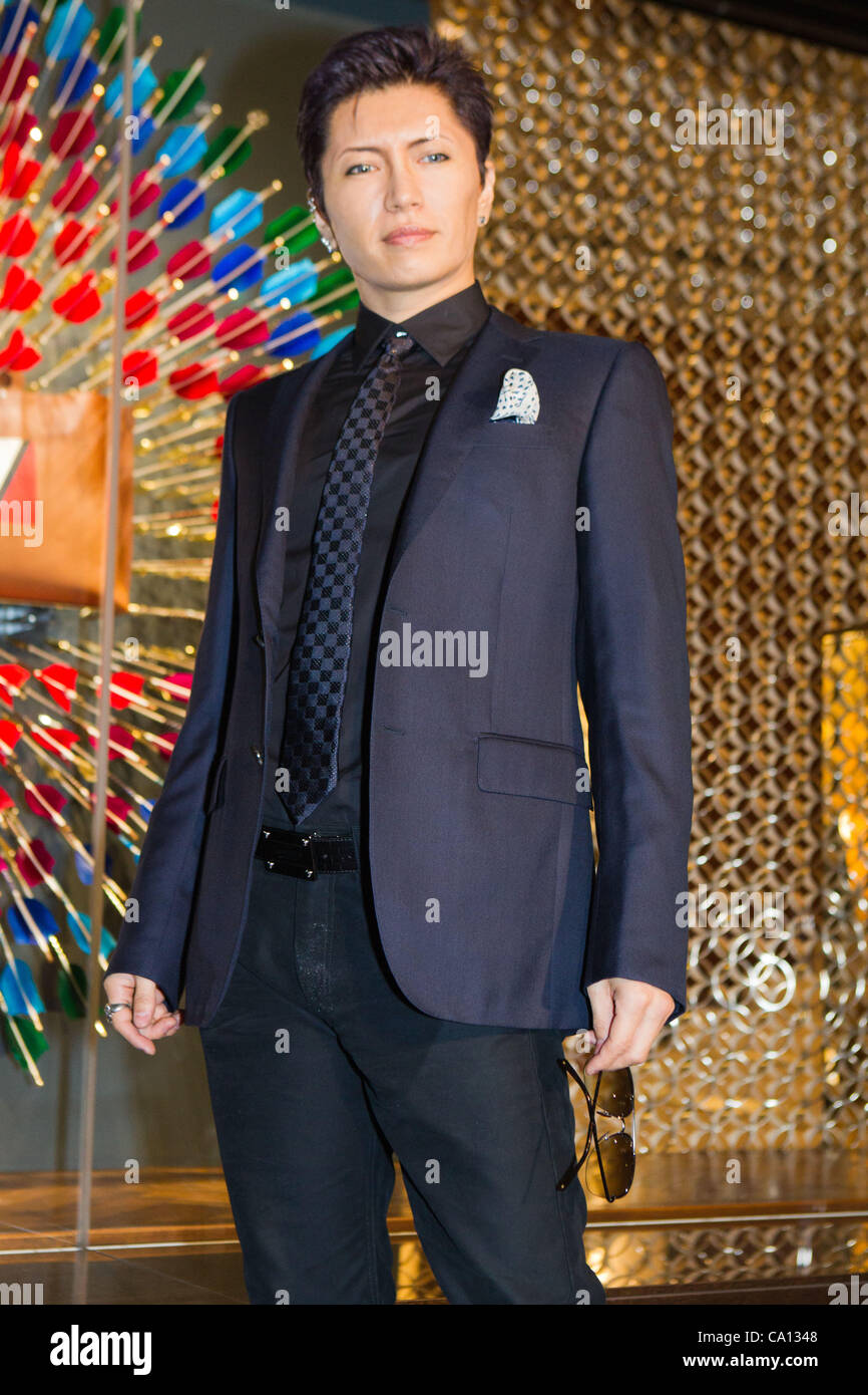 March 16 12 Tokyo Japan Japanese Artist Gackt Attends A Photo Call For A Kim Jones Event At The Louis Vuitton Store In Roppongi Hills Photo By Christopher Jue Aflo Stock Photo Alamy