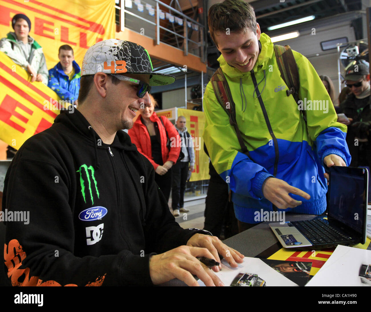 Professional rally driver ken block hi-res stock photography and images ...